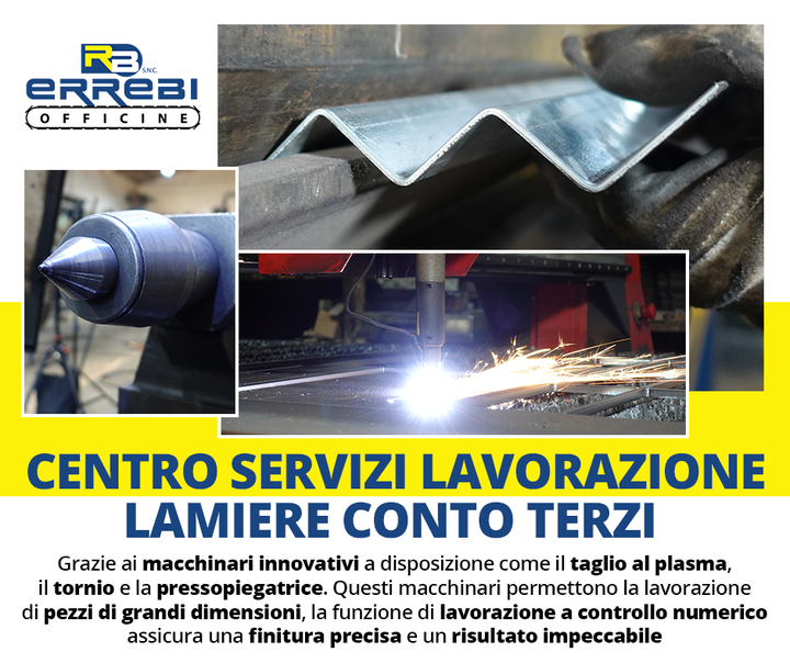 Errebi Officine Alcamo è #CENTRO #SERVIZI #LAVORAZIONE #LAMIERE #CONTO #TERZI