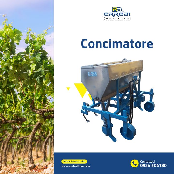 ➡️ Attrezzature  #Concimatore 🛠
Strumento utile a concimare le #vigne,