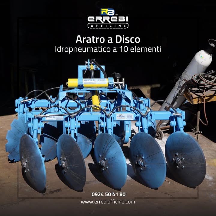 Aratro a disco idropneumatico 🚜🌱
Precisione ed efficienza garantiti con il