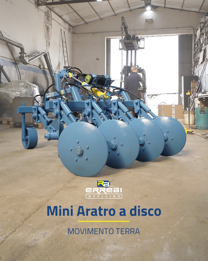 Compatto, pratico ed efficiente 🚜
Il mini aratro a disco è