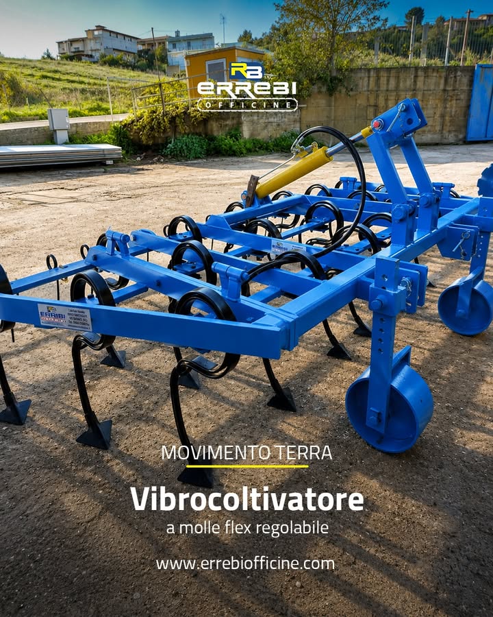Massima versatilità e lavorazione efficace del terreno ⚙️🚜
Il vibrocoltivatore a